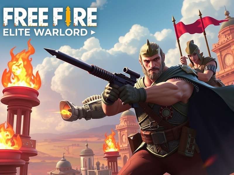 Free Fire Elite Warlord Game Banner